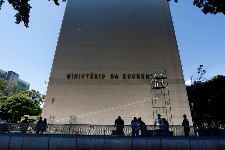 Fachada do Ministério da Economia (Adriano Machado/Reuters)