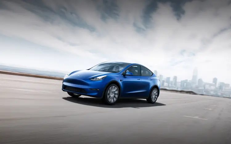 Tesla apresentou nessa quinta-feira, 15, novo carro: o Model Y (Tesla/Divulgação)
