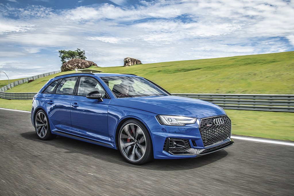 Audi RS4 Avant, a perua do Senna, chega à quarta geração