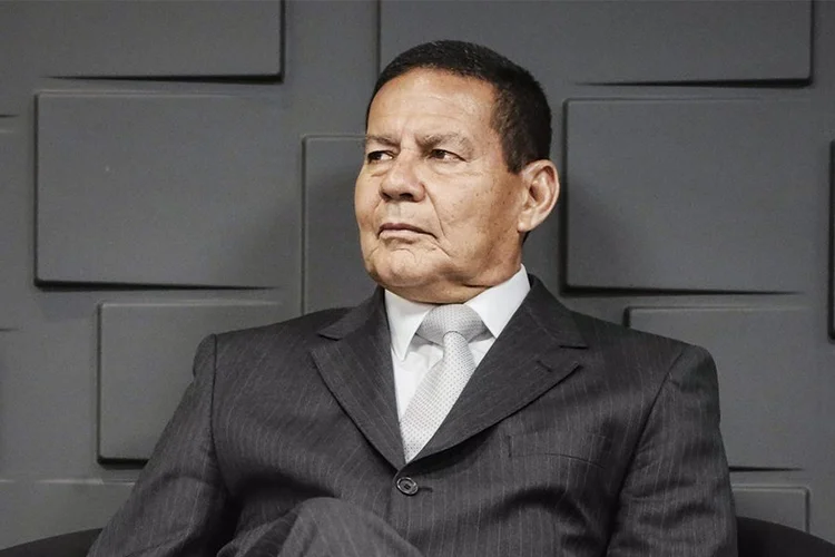 O vice-presidente Mourão: “Acredito que restará uma economia com a Previdência de 650 bilhões a 700 bilhões de reais nos próximos dez anos” | Fátima Meira/Futura Press (Fátima Meira/FuturaPress)