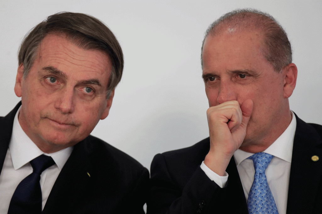 Onyx insinua que Bolsonaro pode deixar o PSL e voltar para o DEM