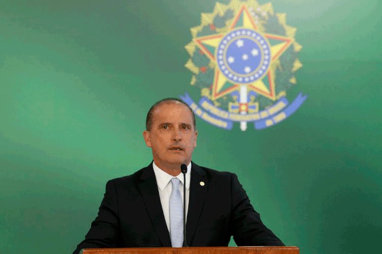 Onyx Lorenzoni: ministro pediu para que a audiência fosse remarcada para outra data na semana que vem (Wilson Dias/Agência Brasil)