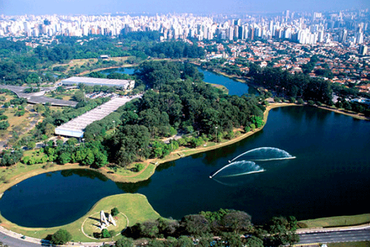 Ibirapuera: parque é um dos cartões postais da capital paulista (Parque do Ibirapuera/Divulgação)