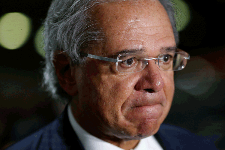 Paulo Guedes: país gasta dez vezes mais com aposentadorias que com educação (Adriano Machado/Reuters)