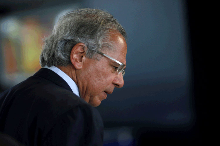 Paulo Guedes: governo pretende investir na digitalização de processos e na diminuição da burocracia para manter os serviços públicos com menos funcionários (Adriano Machado/Reuters)