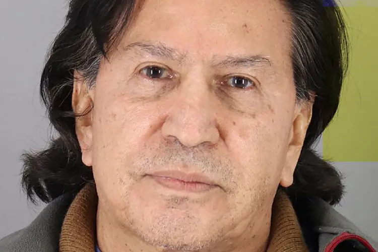 Alejandro Toledo, ex-presidente peruano: Estados Unidos ainda avaliam o pedido do Peru para extraditar o político (San Mateo County Sheriff's Office/Handout/Reuters)