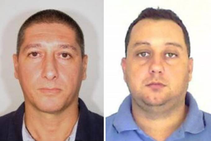 Suspeitos: os dois foram presos na madrugada desta terça-feira (12), no Rio de Janeiro (//Divulgação)