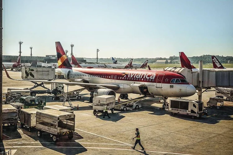 Avianca: empresa teve plano de recuperação judicial aprovada em abril deste ano (Suamy Beydoun/Folhapress)