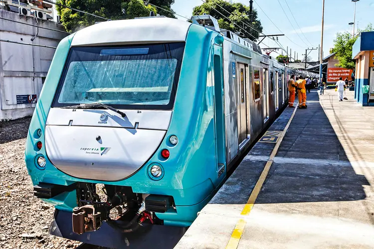 Supervia: companhia de trens do Rio de Janeiro foi vendida pela Odebrecht para grupo japonês Mitsui (Marcelo Horn/Supervia/Divulgação)