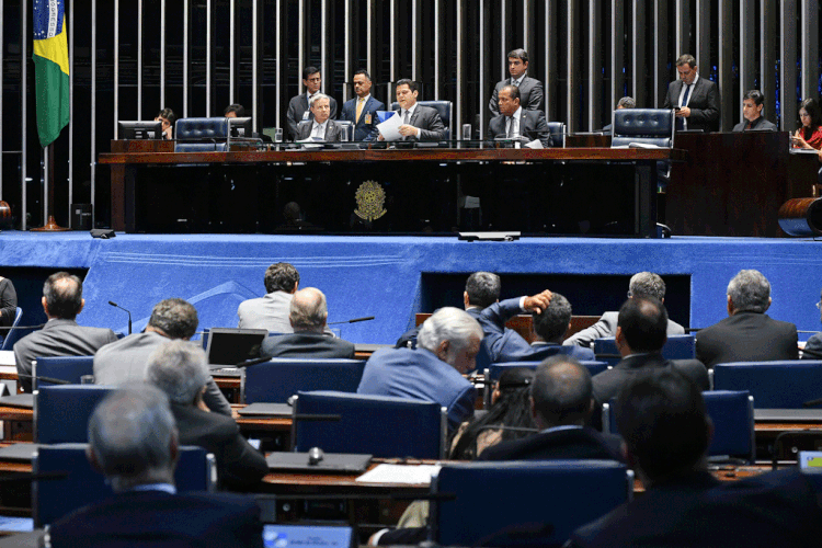 Senado: presidente da casa rejeitou instauração da CPI (Jefferson Rudy/Agência Senado)