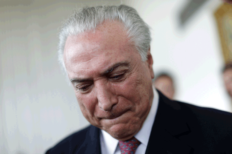 Temer: ex-presidente foi preso nesta manhã (Adriano Machado/Reuters)