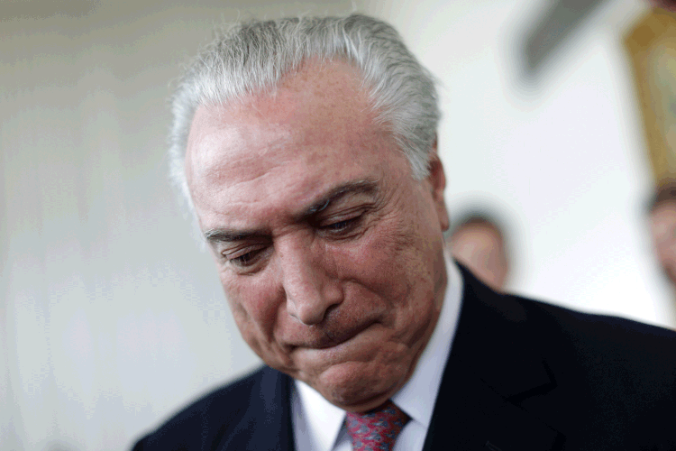 Temer: (Adriano Machado/Reuters)