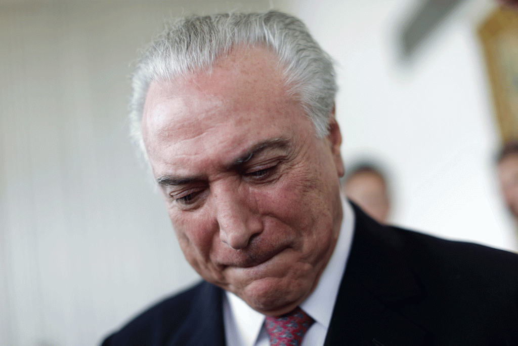 Temer: ex-presidente foi preso nesta manhã (Adriano Machado/Reuters)