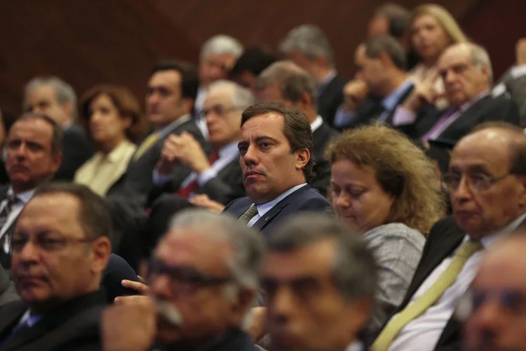 Pedro Guimarães: presidente da Caixa afirmou que está sendo atacado porque promoveu mudanças na estrutura da instituição (Tânia Rêgo/Agência Brasil)