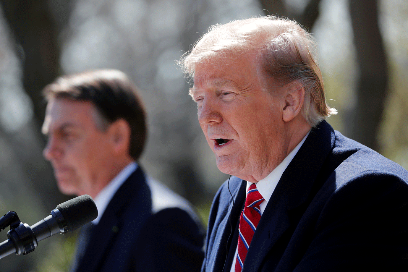 Trump: Economizaremos muito dinheiro com localização da base de Alcântara