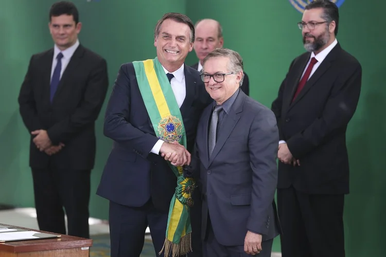 Presidente Jair Bolsonaro admitiu que o Ministério da Educação tem "problemas" (Valter Campanato/Agência Brasil)