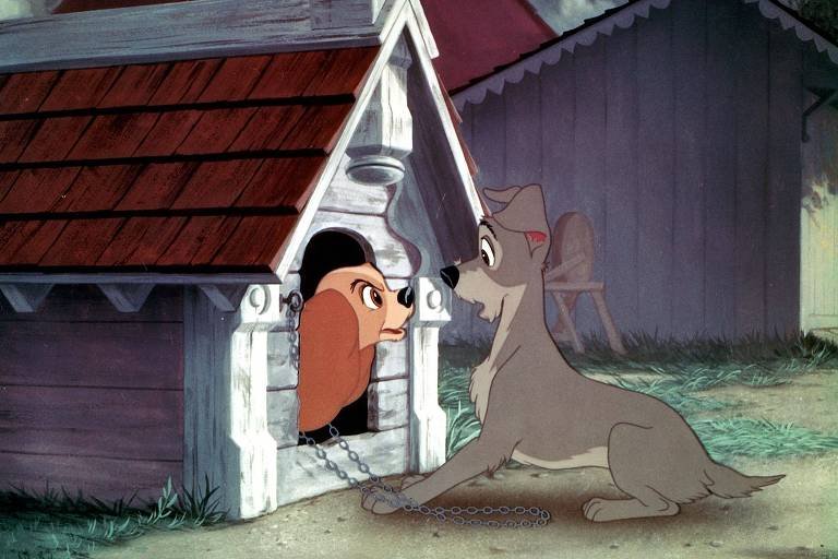 A Dama e o Vagabundo - Clássico da Disney, de 1955, é uma das