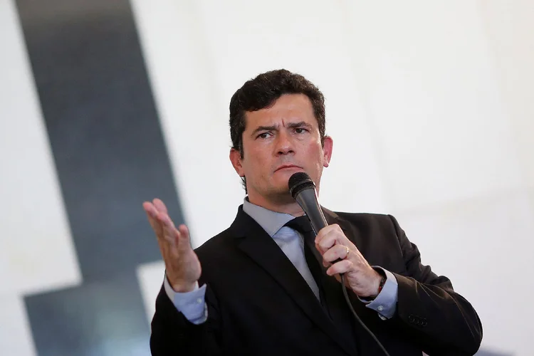 Moro: ministro garantiu que, enquanto estiver no cargo, o governo não permitirá retrocessos nos avanços contra a corrupção no país (Adriano Machado/Reuters)