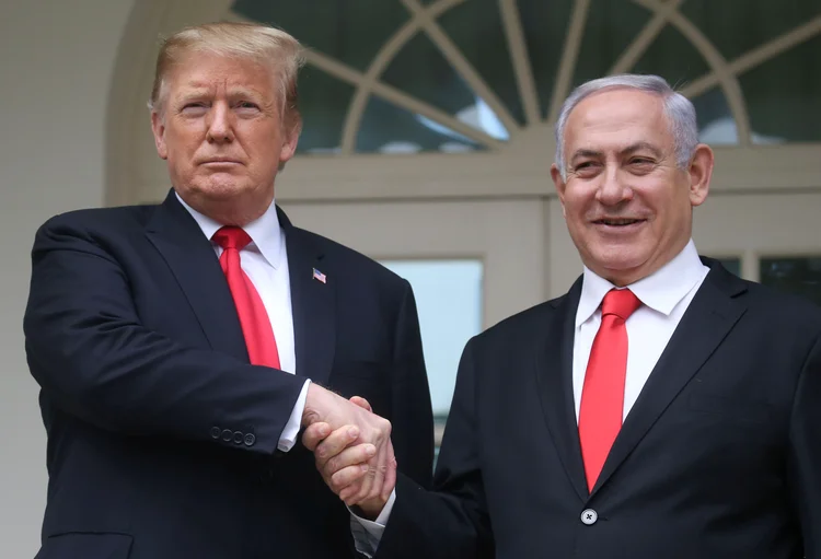EUA: na última semana, Trump atacou deputadas democratas que tentaram visitar Israel (Leah Millis/Reuters)