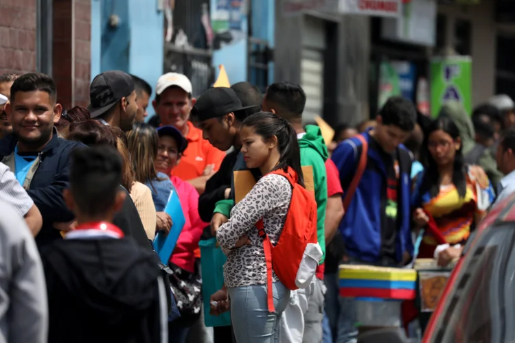 Imigrantes venezuelanos: é a solidez econômica o fator que mais os atrai ao Peru (/Mariana Bazo/Reuters)