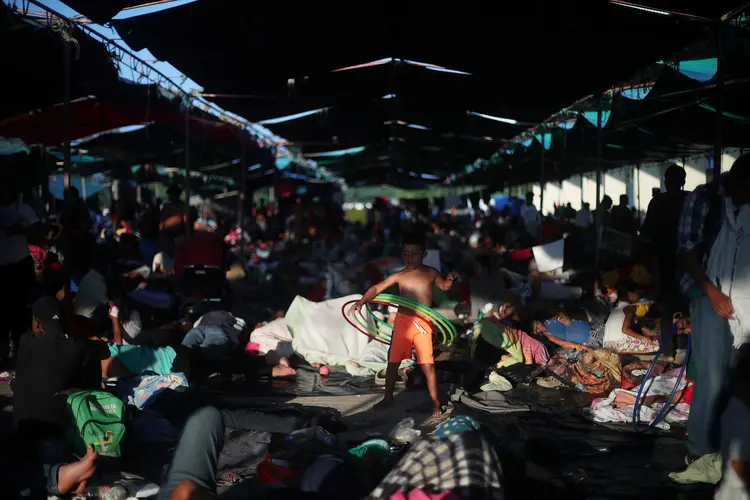 Imigração: mais de 400 mil pessoas já foram detidas desde outubro do ano passado (Hannah McKay/Reuters)