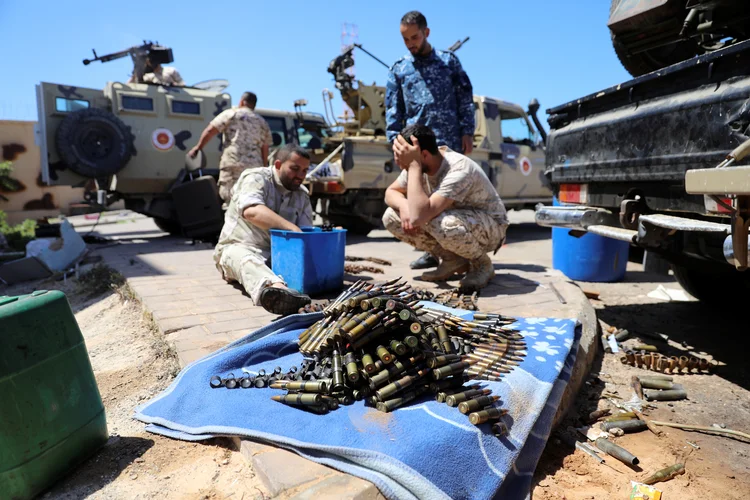 Líbia: nos últimos dias houve o aumento da tensão entre o EI e militantes (Hani Amara/Reuters)