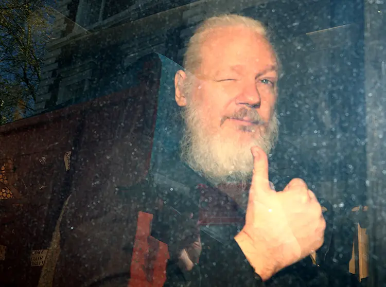 Julian Assange: fundador do WikiLeaks está preso desde abril deste ano (Hannah McKay/Reuters)