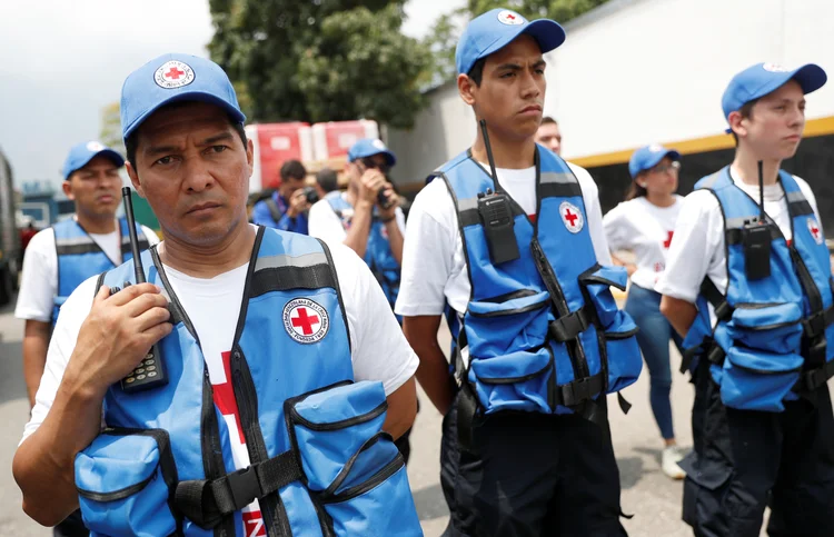 Venezuela: a ajuda humanitária inclui medicamentos e suprimentos médicos (Carlos Garcia Rawlins/Reuters)