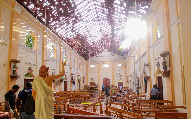 Sri Lanka: mais de 500 pessoas foram feridas no ataque no Domingo de Páscoa (Stringer/Reuters)