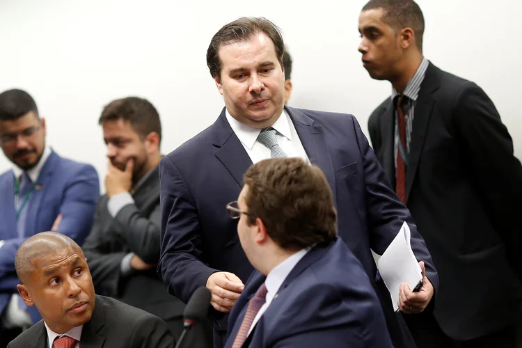 Rodrigo Maia: presidente da Câmara colocou o PR na presidência da comissão especial. Na relatoria, colocou o PSDB (Adriano Machado/Reuters)