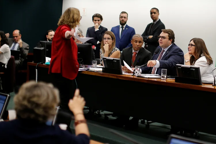 Texto inicial da reforma da Previdência foi aprovado na terça-feira, 24, após nove horas de sessão na Comissão de Constituição e Justiça, (Adriano Machado/Reuters)