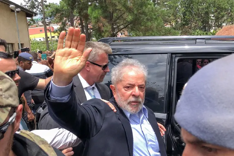 Luiz Inácio Lula da Silva: grupo de juristas acredita que o ex-presidente já tem direito ao regime semiaberto (Ricardo Stuckert Filho/ Instituto Lula/Reuters)