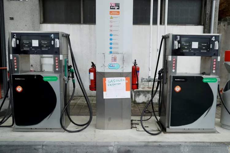 Portugal: os motoristas de caminhões-tanque querem melhores salários e condições de trabalho (Rafael Marchante/Reuters)
