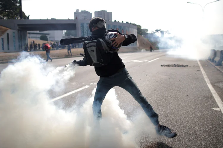 No último 30 de abril, líderes opositores convocaram manifestações contra o governo de Maduro (Ueslei Marcelino/Reuters)