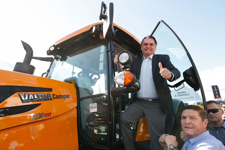 Bolsonaro: presidente fez discurso na cerimônia de abertura da Agrishow, feira do setor agropecuário realizada em Ribeirão Preto (Alan Santos /PR/Agência Brasil)