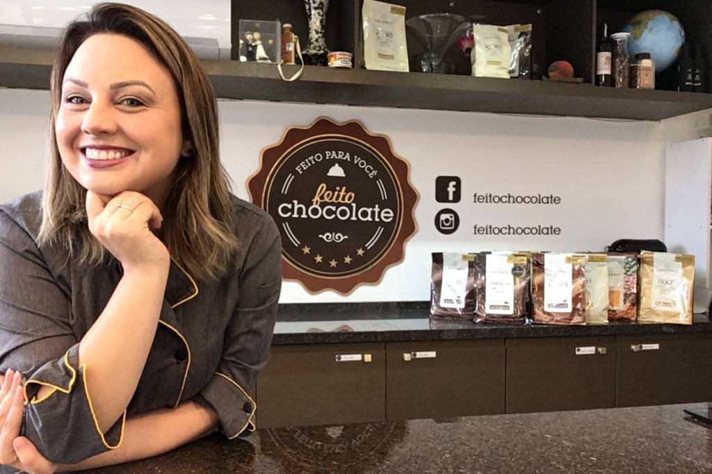 Empreendedora fatura R$ 4 milhões vendendo chocolates pelo WhatsApp