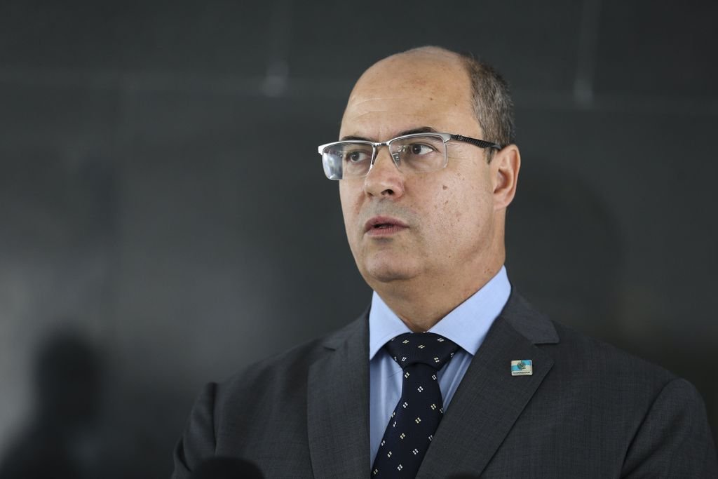 Witzel: governador quebrou silêncio de quase três dias após morte de Ágatha (Agência Brasil/Antonio Cruz)