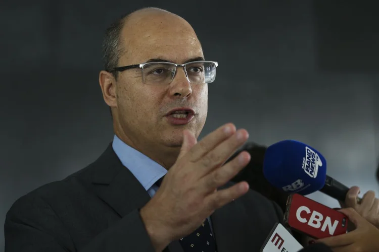 Wilson Witzel: no computador do hacker Walter Delgatti, foram encontrados dezenas de atalhos com os nomes de autoridades, como o do governador do Rio (Antonio Cruz/Agência Brasil)