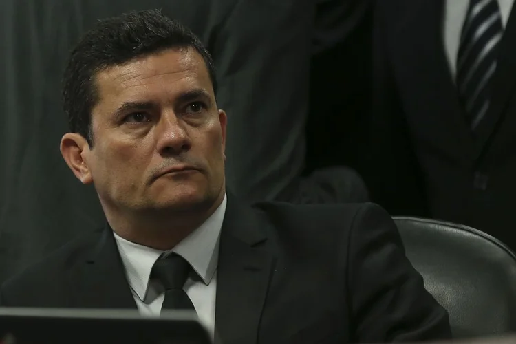 Sergio Moro: mercado considerou que os vazamentos das conversas são um desgaste pessoal para o ministro, mas não devem interferir na pauta econômica (José Cruz/Agência Brasil)