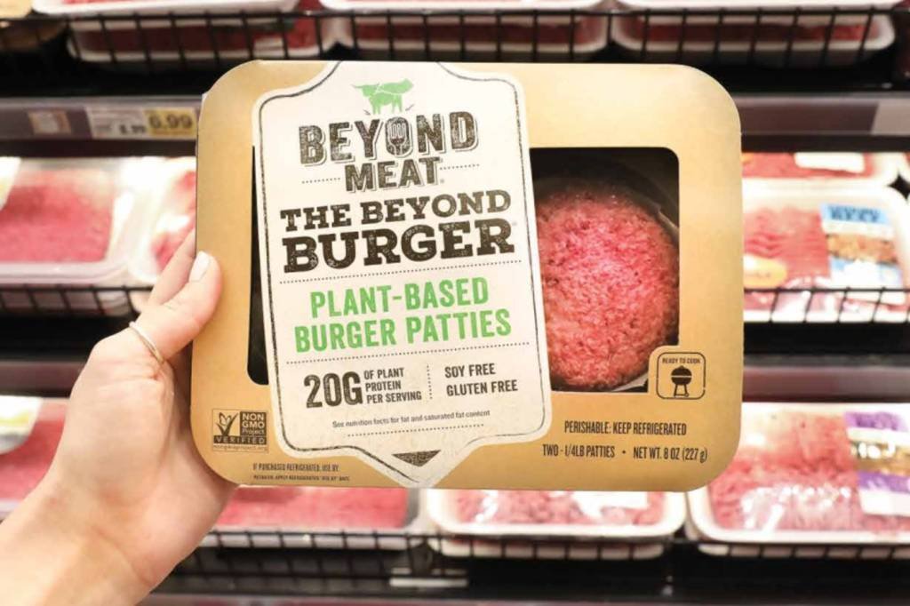 Beyond Meat triplica receita, e ações disparam em Wall Street