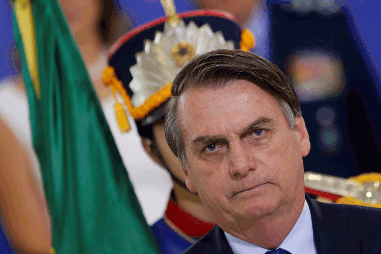 Bolsonaro: presidente criou indisposição com árabes ao decidir colocar escritório em Jerusalém (Adriano Machado/Reuters)