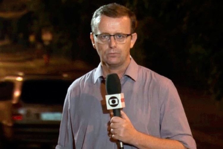 Carlos de Lannoy: ameaças ao jornalista foram feitas nas redes sociais (TV Globo/Reprodução)