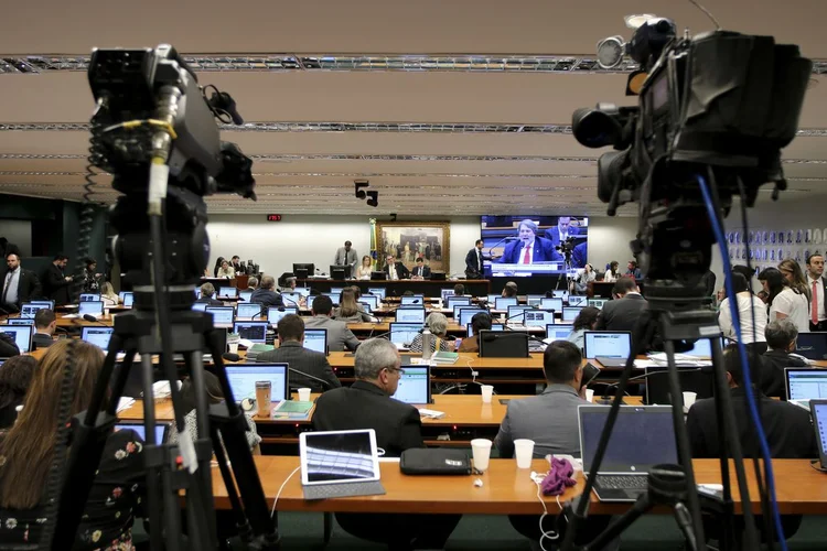 A Comissão de Constituição e Justiça e de Cidadania da Câmara dos Deputados, debate a reforma da Previdência (Wilson Dias/Agência Brasil)