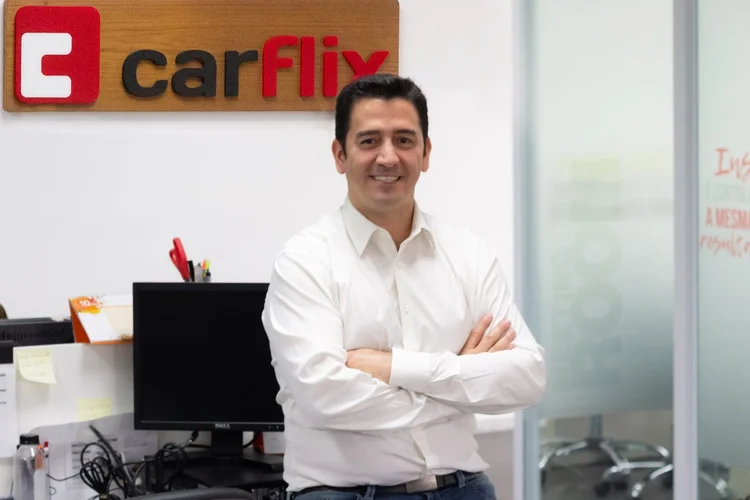 Fabio Pinto, presidente da Carflix: empresa vendeu 500 carros no segundo semestre de 2019 (Carflix/Divulgação)