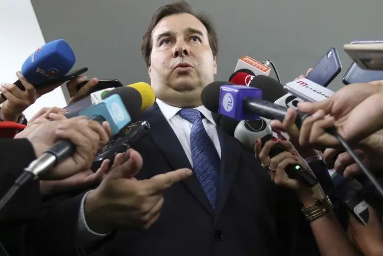 Rodrigo Maia: presidente da câmara alertou que o setor privado "não investe em ditaduras" (Fabio Rodrigues Pozzebom/Agência Brasil)