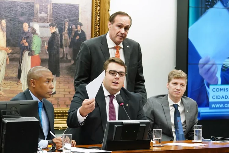 O deputado Felipe Francischini afirmou que ainda decidirá se a Previdência poderá ser votada ainda nesta semana (Pablo Valadares/Agência Câmara)