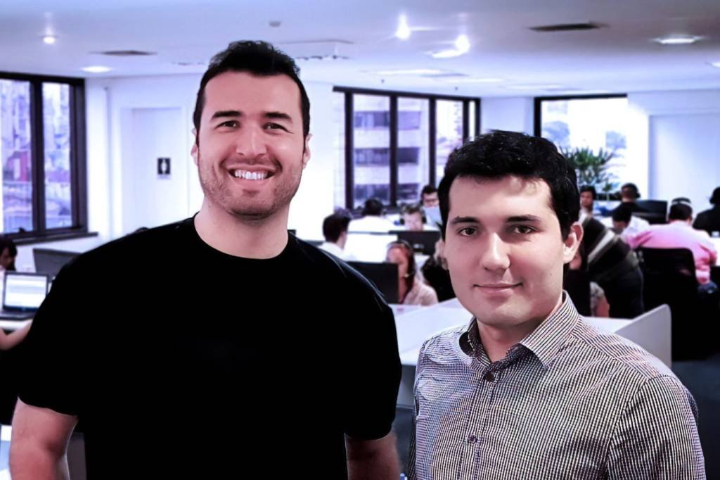 Frederico Flores e Fernando Montera: a BeCommerce já possui três mil clientes (BeCommerce/Divulgação)