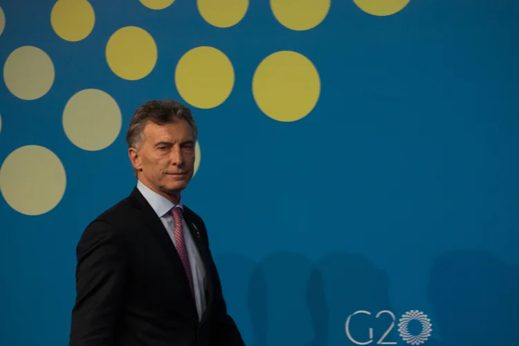 Argentina: o apoio do agronegócio, que foi importante para a eleição de Macri em 2015, está enfraquecido (NurPhoto / Colaborador/Getty Images)