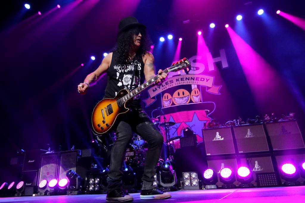 "A música me salvou", diz Slash, ex-Guns N' Roses