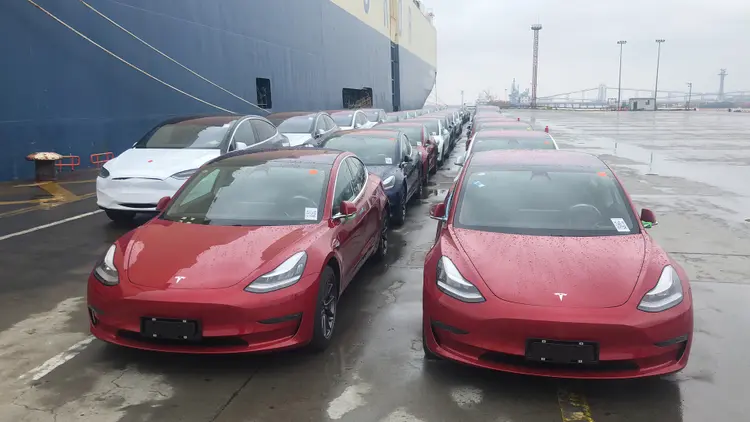 China: o Model 3 da Tesla será vendido por cerca de 56 mil dólares (Zhao Yun/Getty Images)